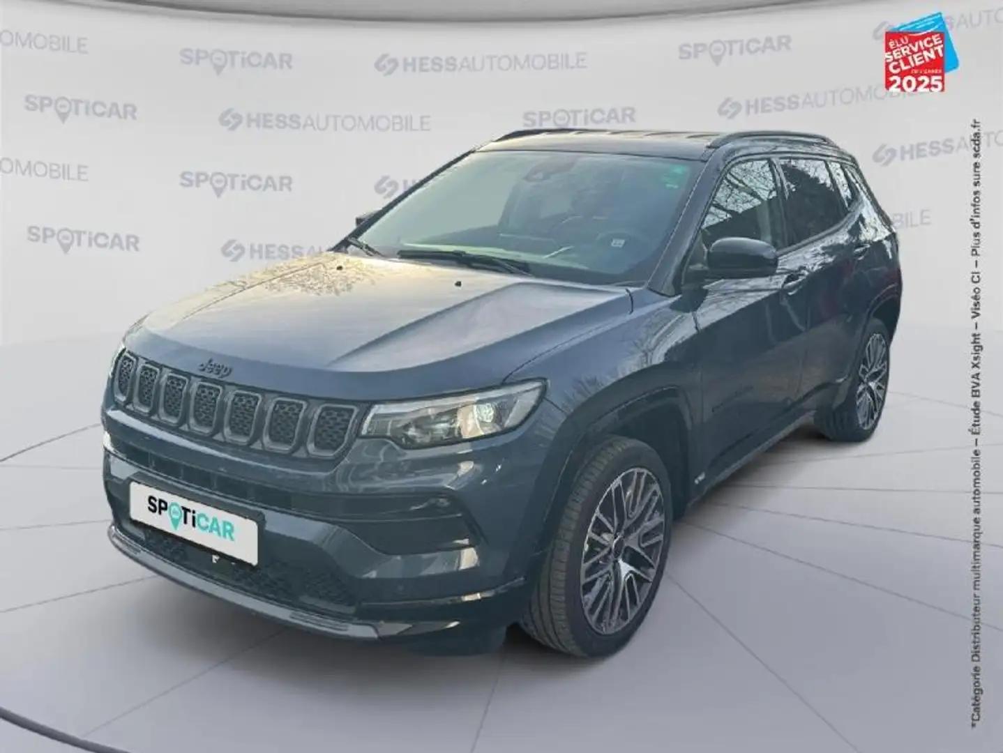 Jeep Compass 1.5 TURBO T4 130CH MHEV ALTITUDE 4X2 BVR7 Bleu - 1