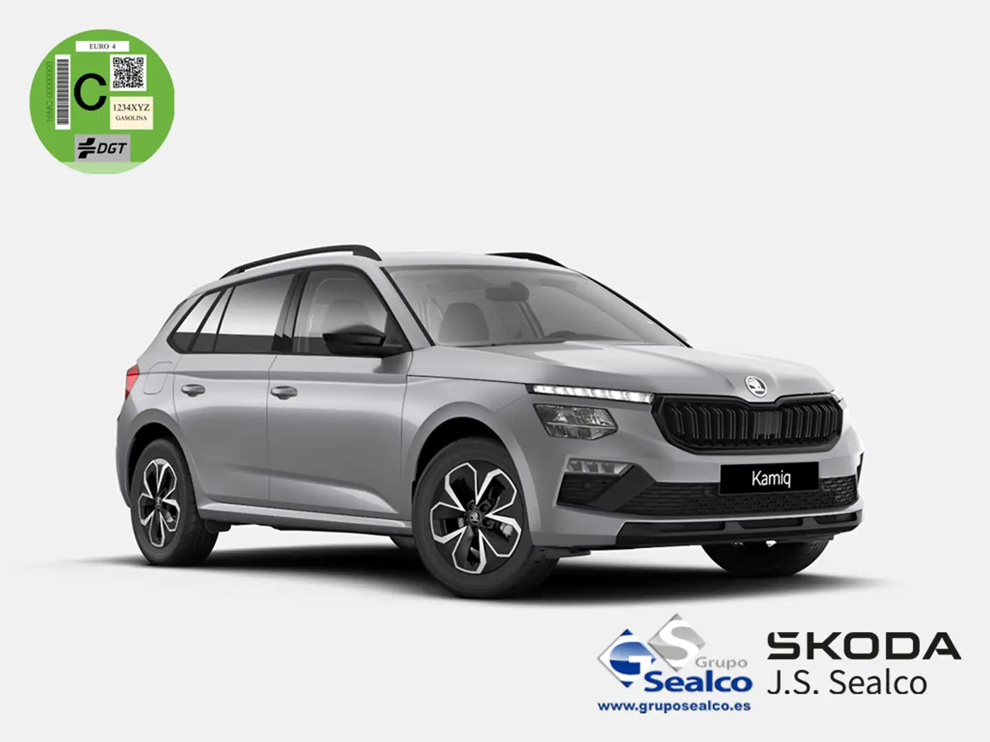 Skoda Kamiq 1.0 TSI Selection 85kW DSG7 Silber - 1