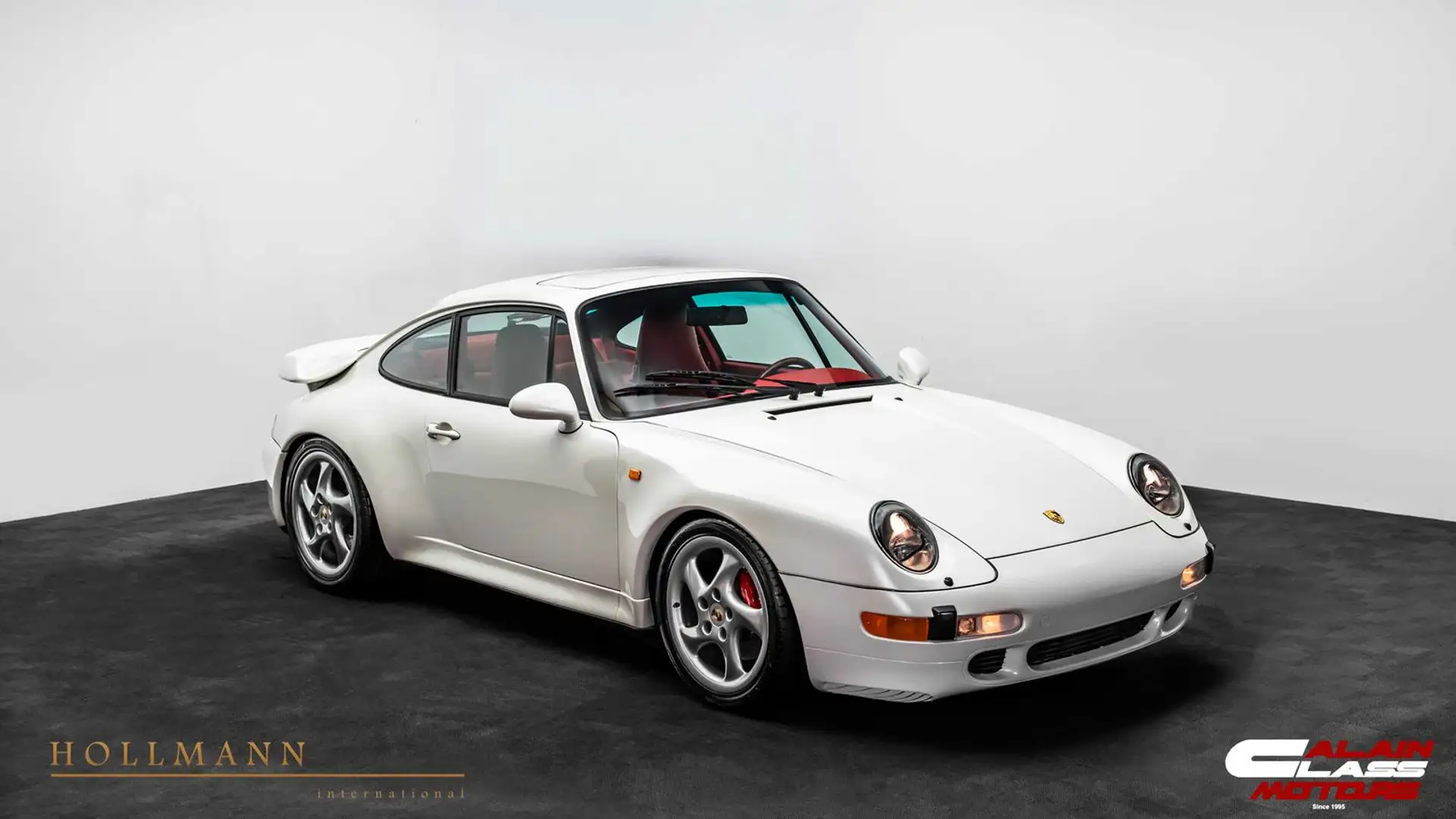Porsche 911 993 TURBO + 6 SPEED MANUAL + 75 L Blanc - 1