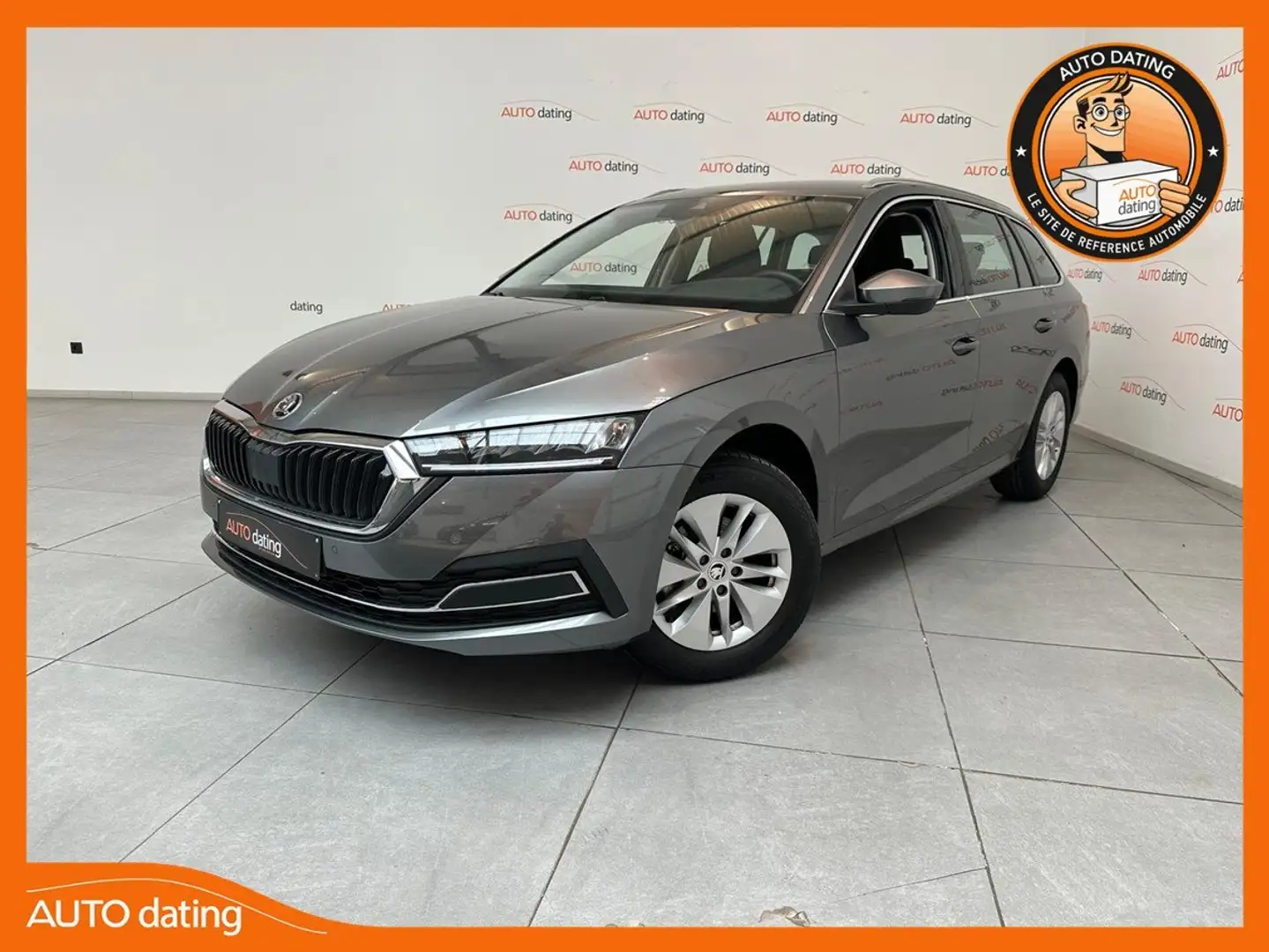 Skoda Octavia SW 1.5 TSI eTec MHE Ambition DSG Gris - 1