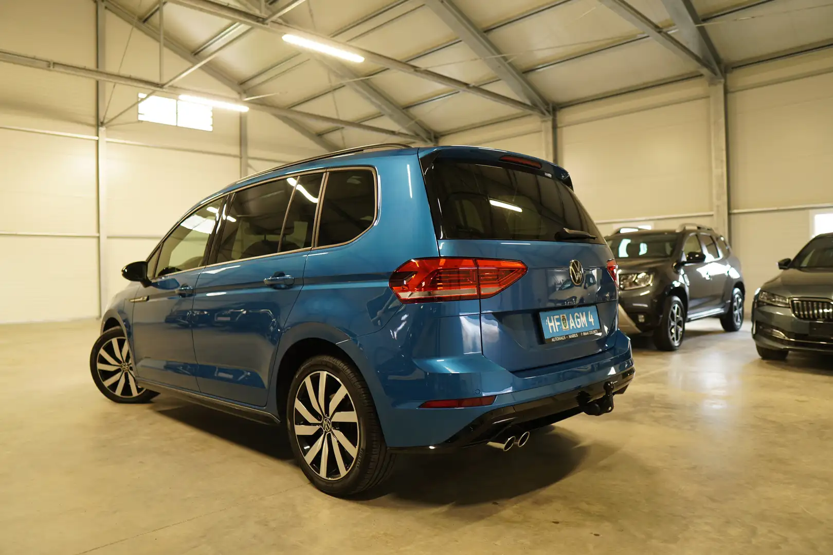 Volkswagen Touran Touran Highline 2,0 TDI DSG Highline R-LINE VOLL Azul - 2