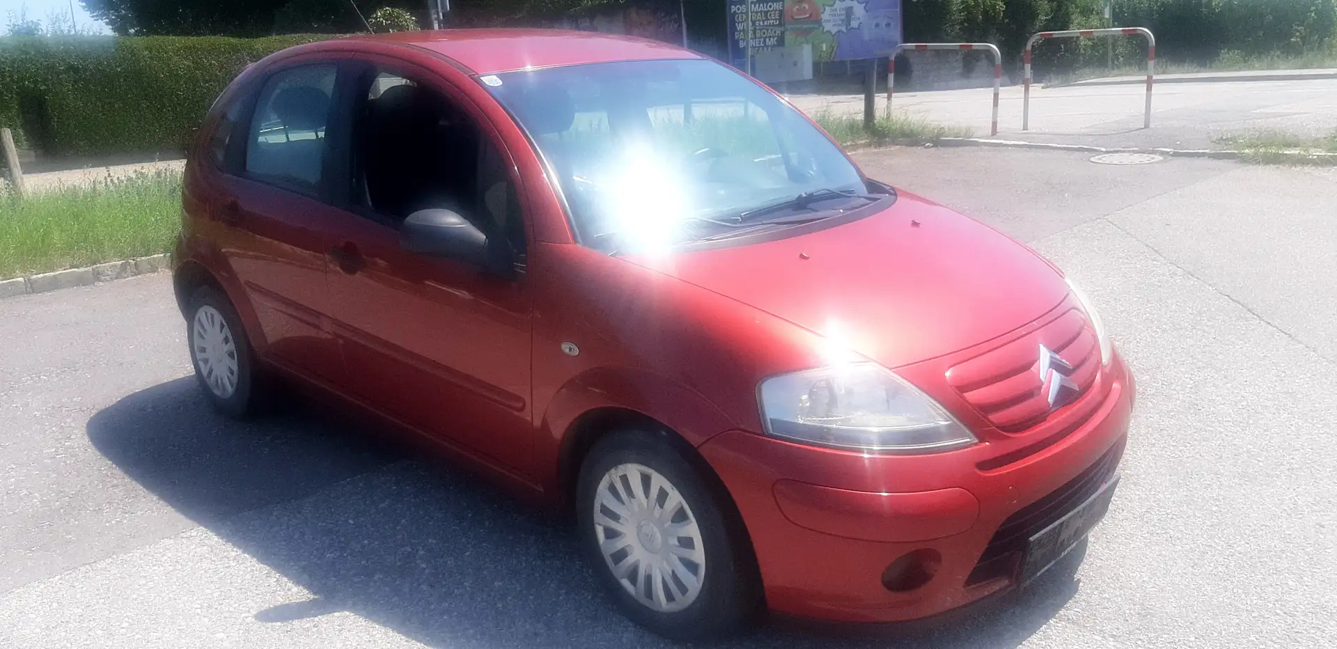 Citroen C3 C3  **NEUES PICKERL bis 08.2026** Rot - 1