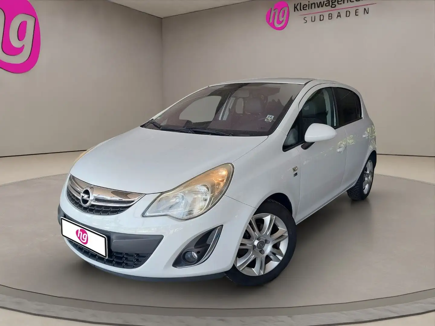 Opel Corsa D 1.4 KLIMAAUTOMATIK 5-TÜRIG ALU TÜV NEU Weiß - 1