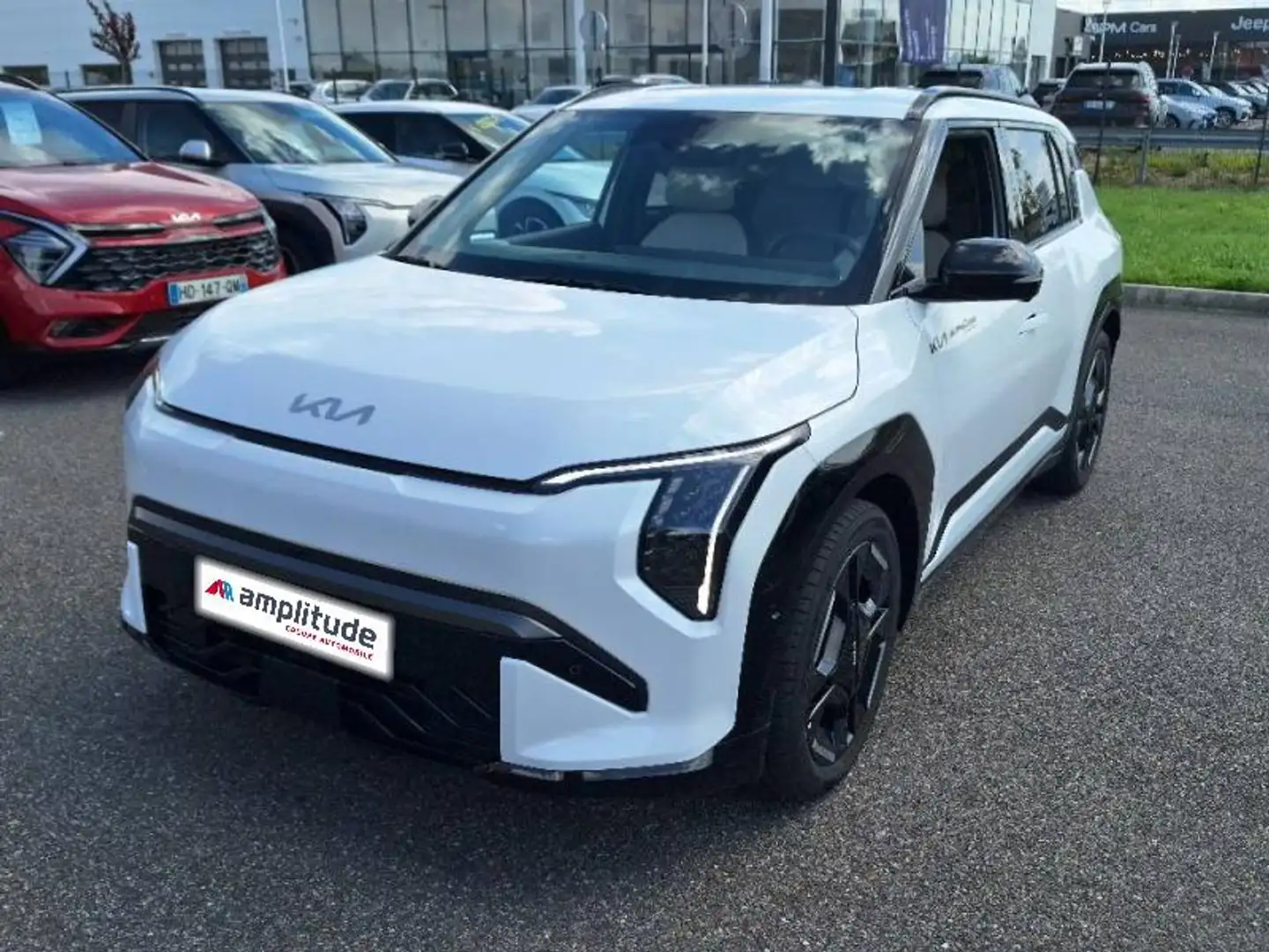 Kia EV3 204ch 81,4kWh GT-Line 2025 Blanc - 1