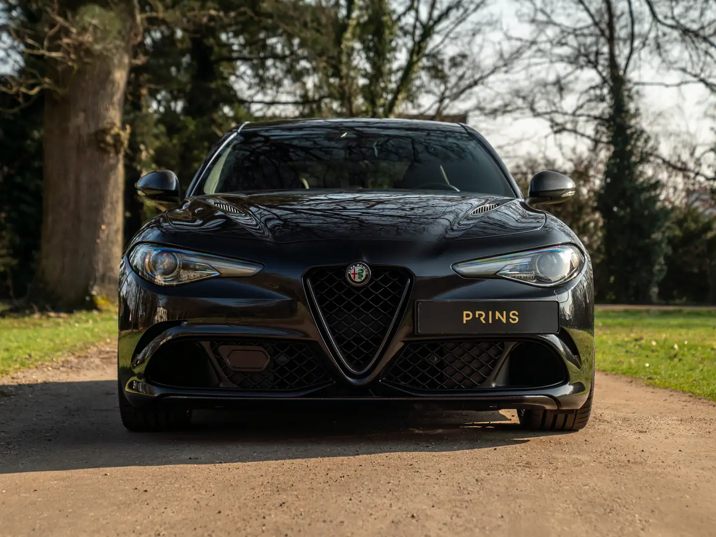 Alfa Romeo Giulia 2.9 V6 Quadrifoglio | Carbon stoelen | Akrapovic | Negro - 2