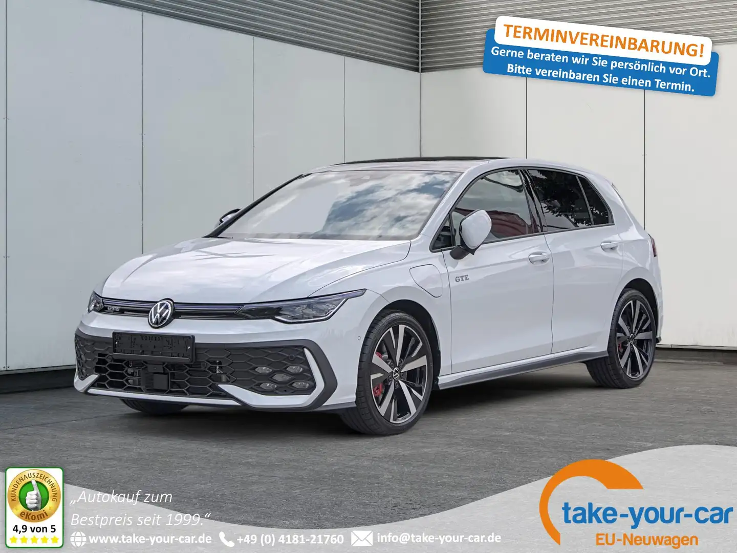 Volkswagen Golf GTE IQ.LIGHT MATRIX+ACC+KLIMA+APP+17" ALU 1.5 T... - 1