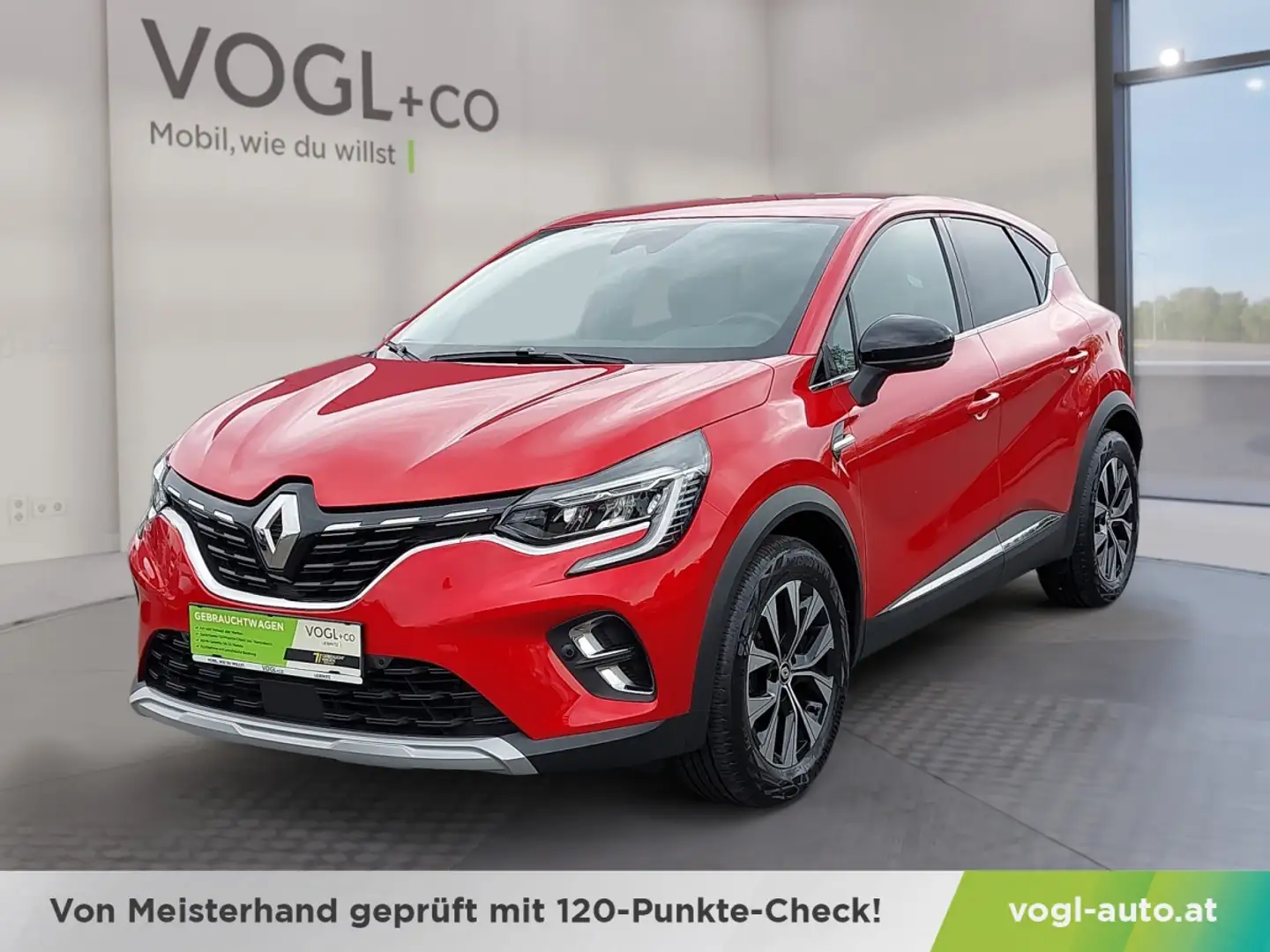 Renault Captur TCe 140 EDC Techno Rot - 1