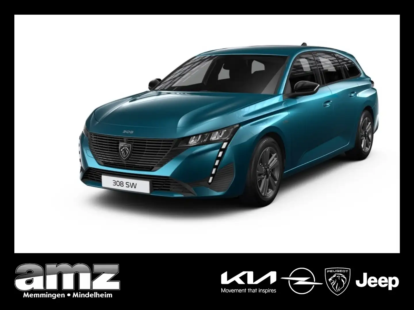 Peugeot 308 SW Style MHEV Blau - 1