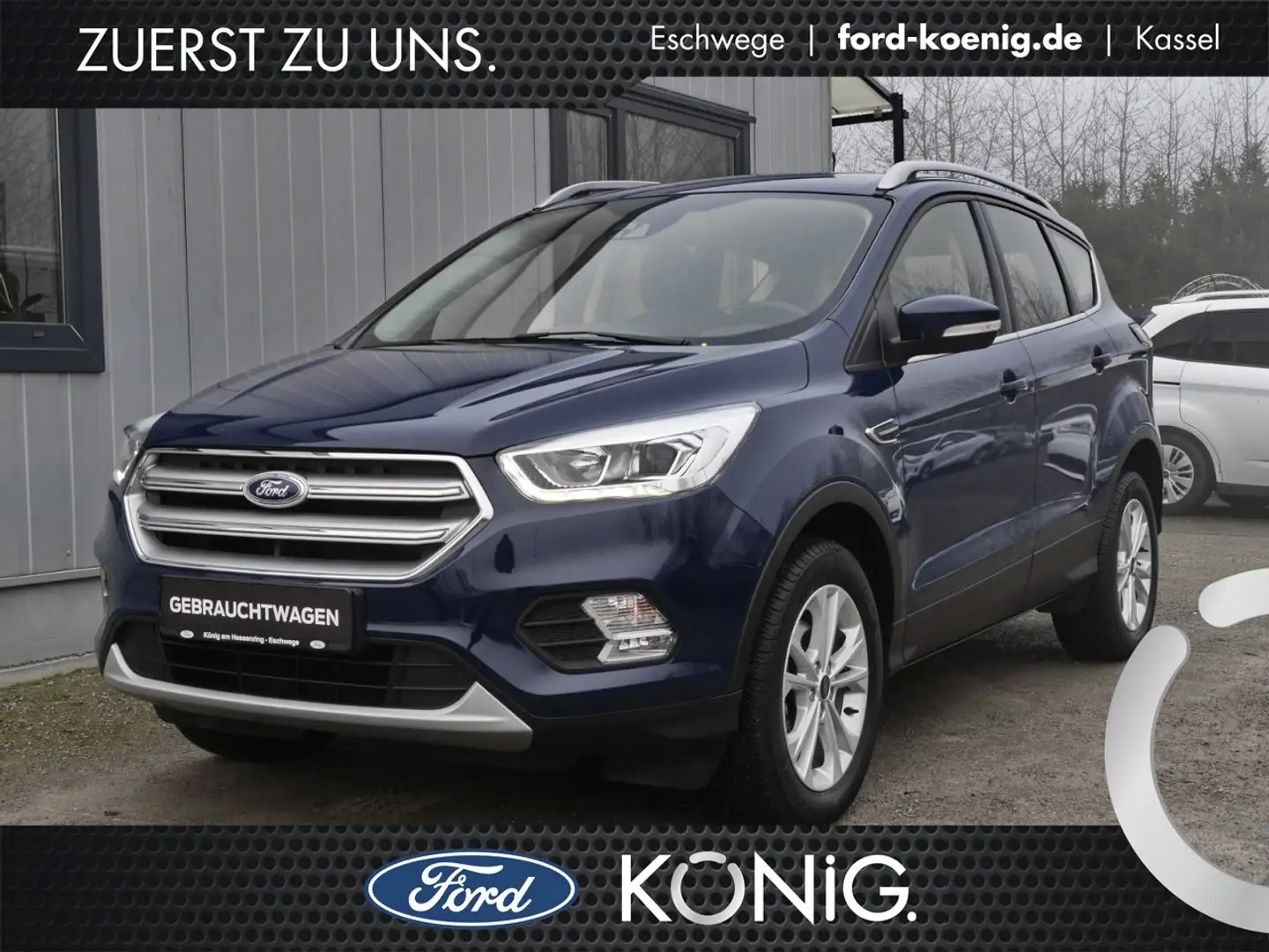 Ford Kuga Titanium 1.5 EB KeyFree+E-Heckklp+AHK+NAVI Klima Blue - 1