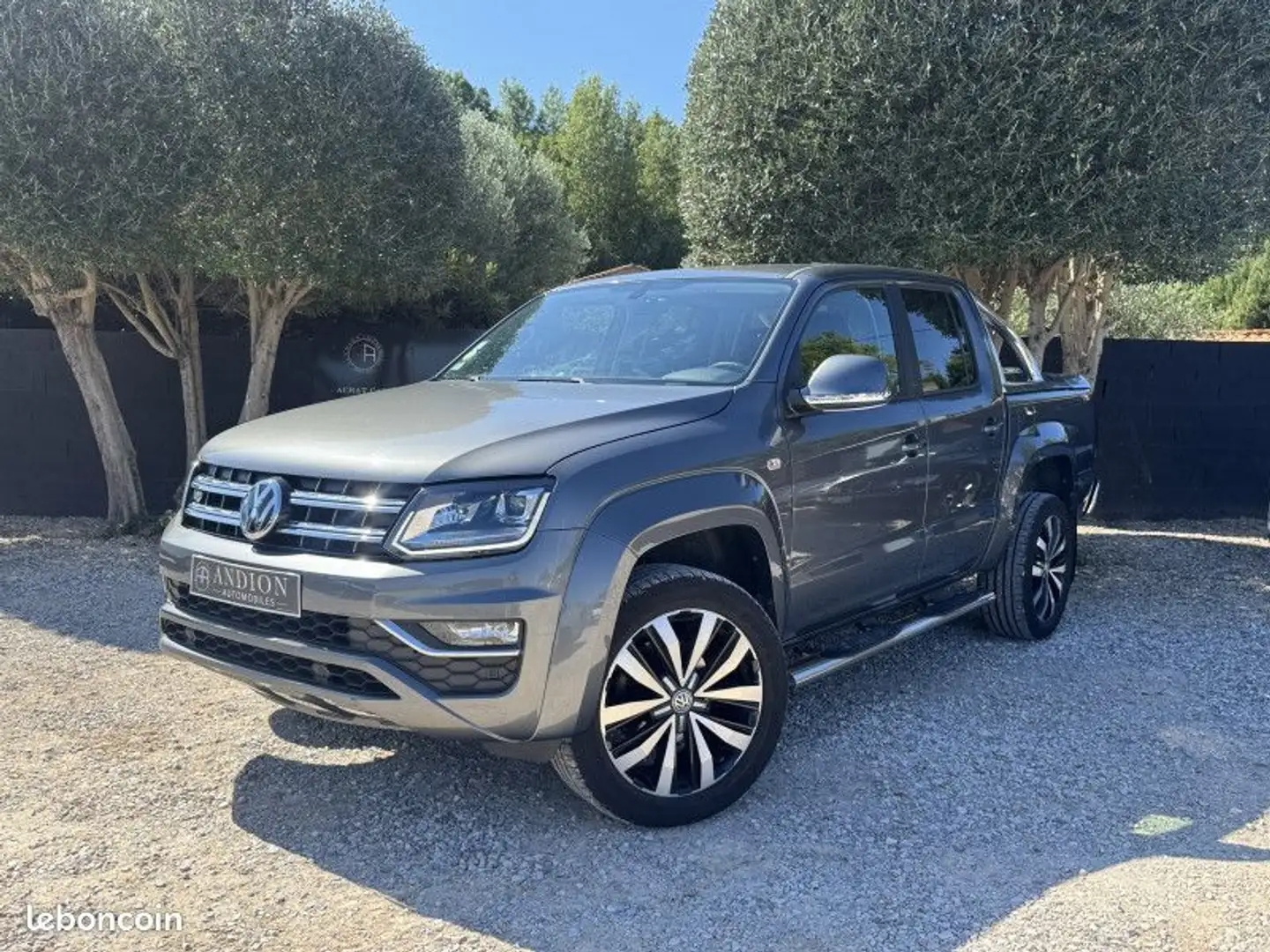 Volkswagen Amarok 3.0 V6 TDI 224CH CARAT 4MOTION 4X4 PERMANENT BVA Gris - 1