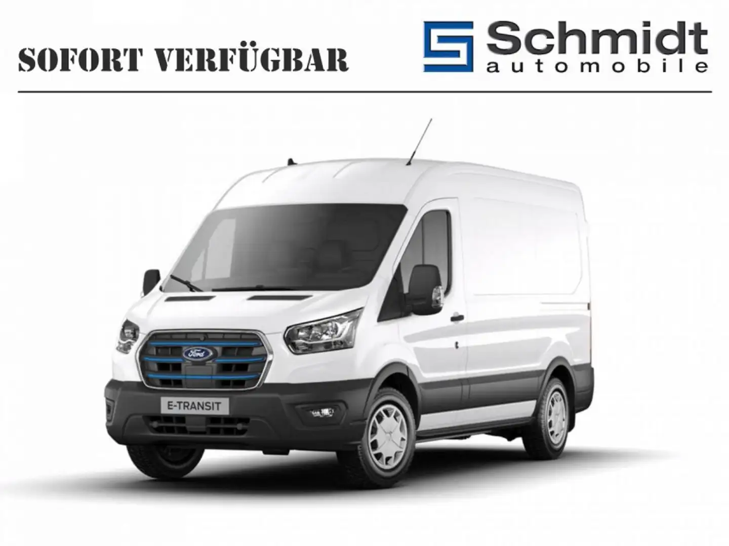 Ford Transit -E Kasten Trend EK 350L2 184PS A Weiß - 1