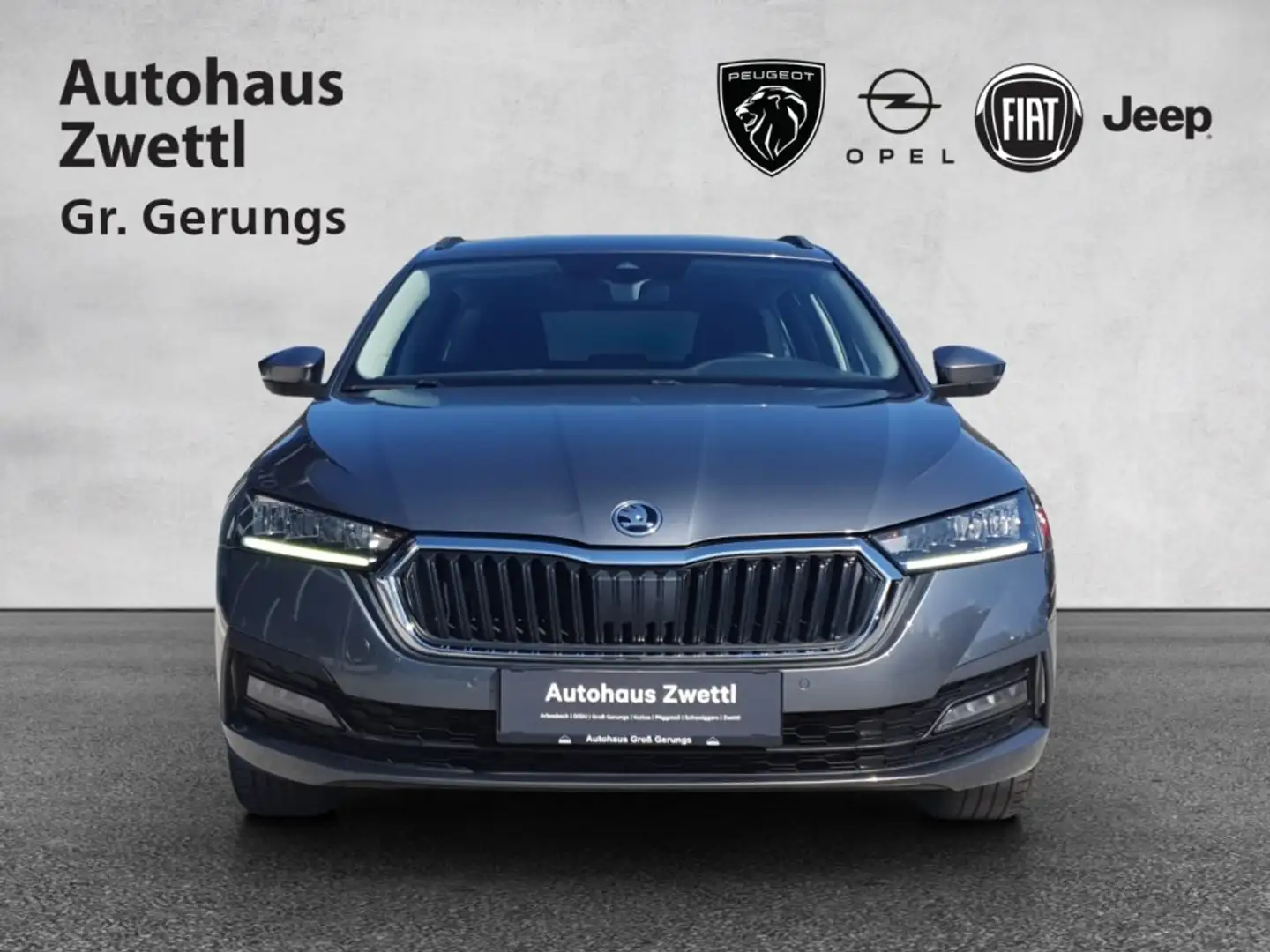 Skoda Octavia Kombi 2,0 TDI Ambition DSG Grijs - 2