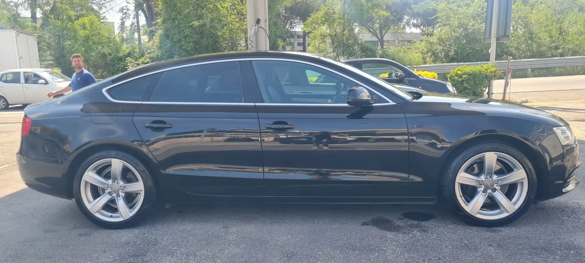 Audi A5 A5 Sportback 2.0 tdi 177cv Manuale Business Plus Nero - 2