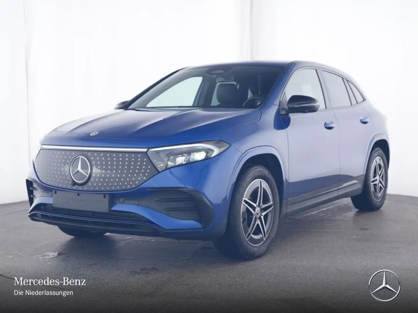 Mercedes-Benz EQA 300 4M AMG+NIGHT+ADVANCED+360+SPUR Blau - 2