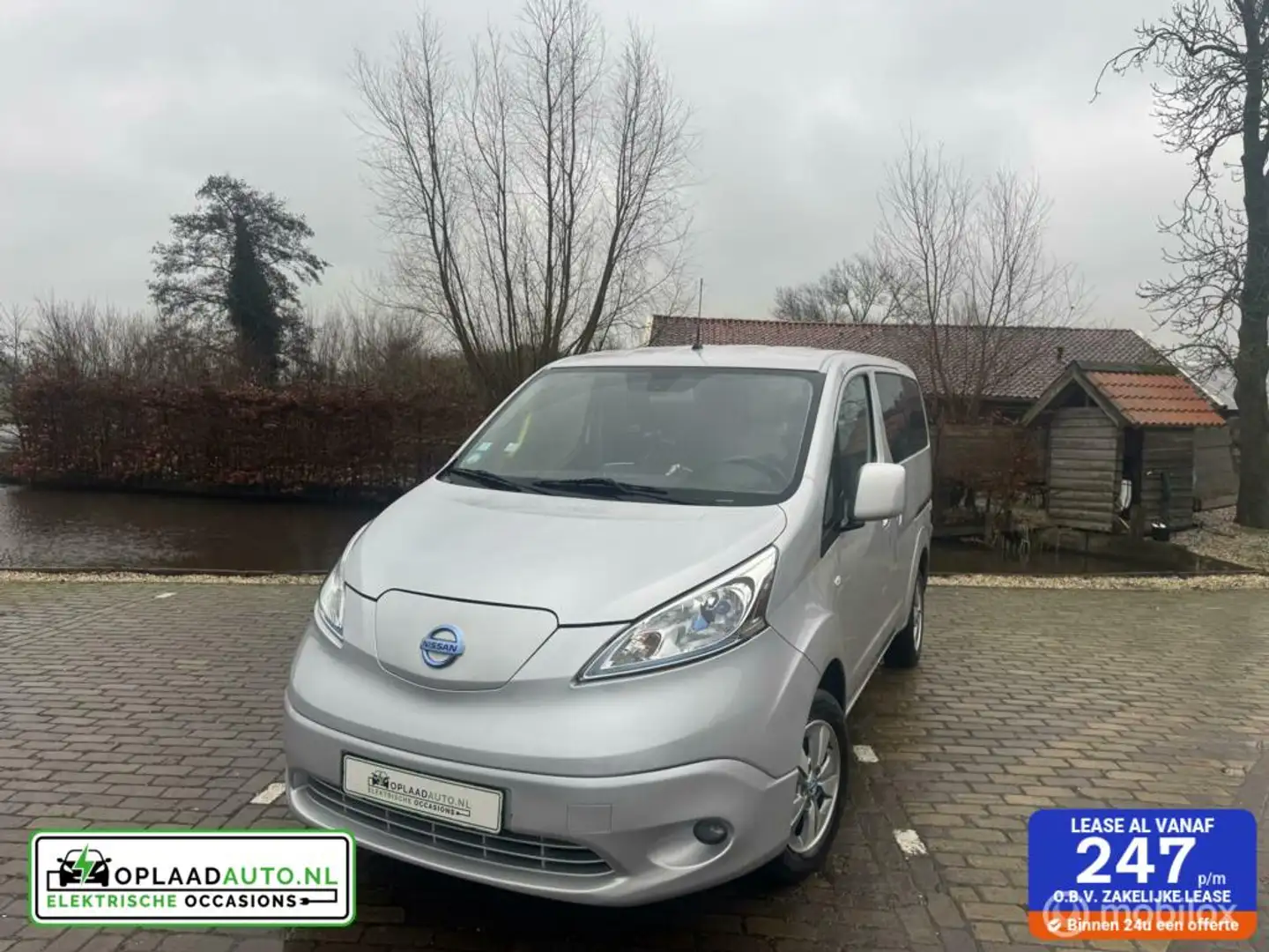 Nissan E-NV200 Evalia 40 kWh | Rolstoelbus | luchtvering Gris - 1