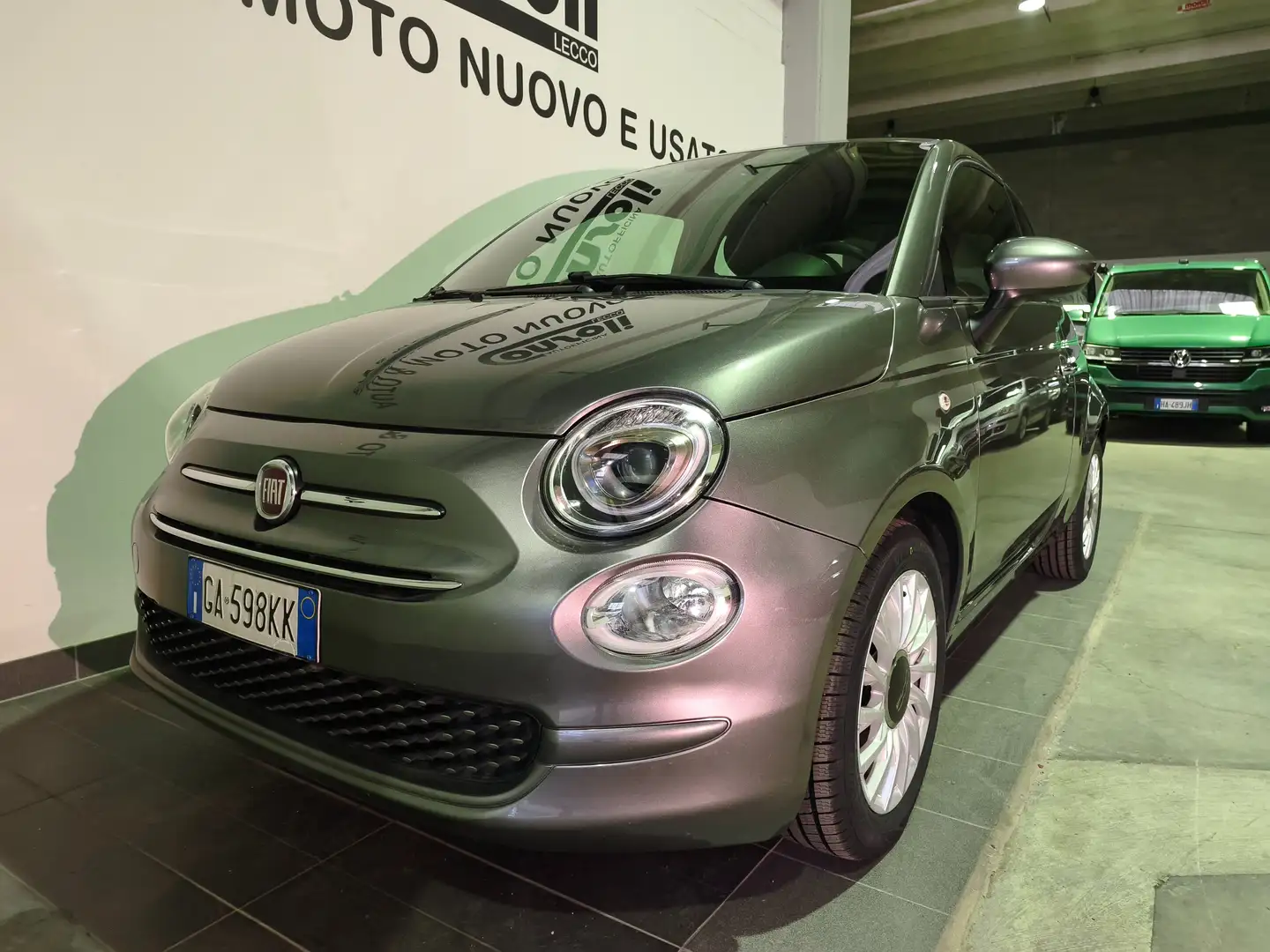 Fiat 500 500 1.0 69cv hybrid LOUNGE *OK NEOPATENTATI* Grijs - 2