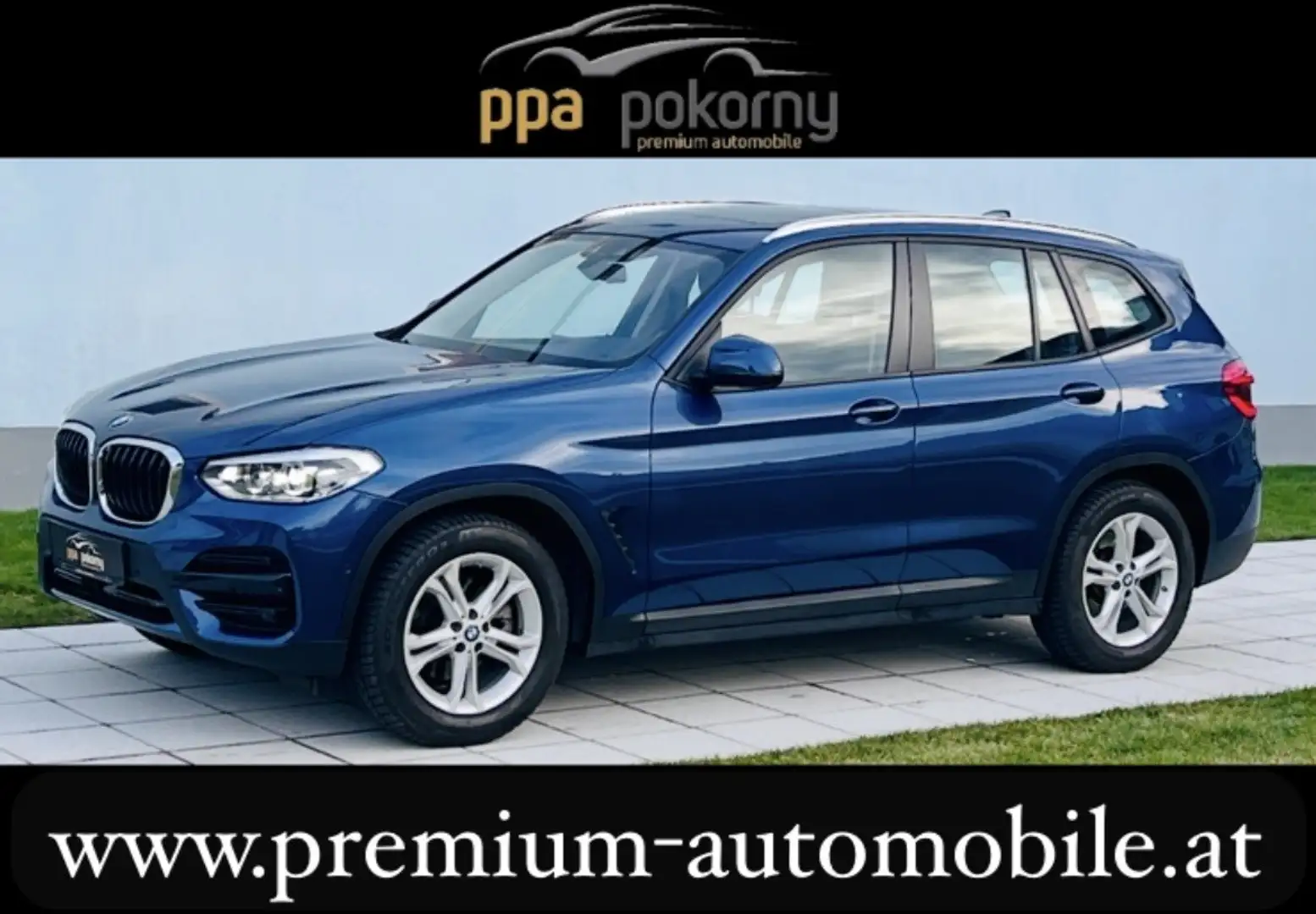 BMW X3 xDrive20i Advantage Aut. - Topzustand - Neues P... Bleu - 1