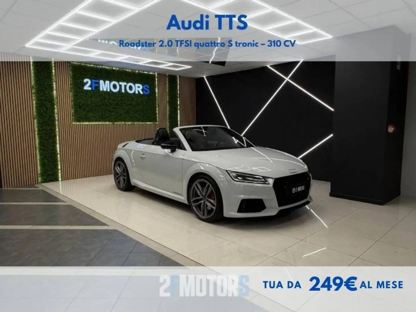 Audi TTS TTS roadster 2.0 tfsi quattro s-tronic Blanc - 1