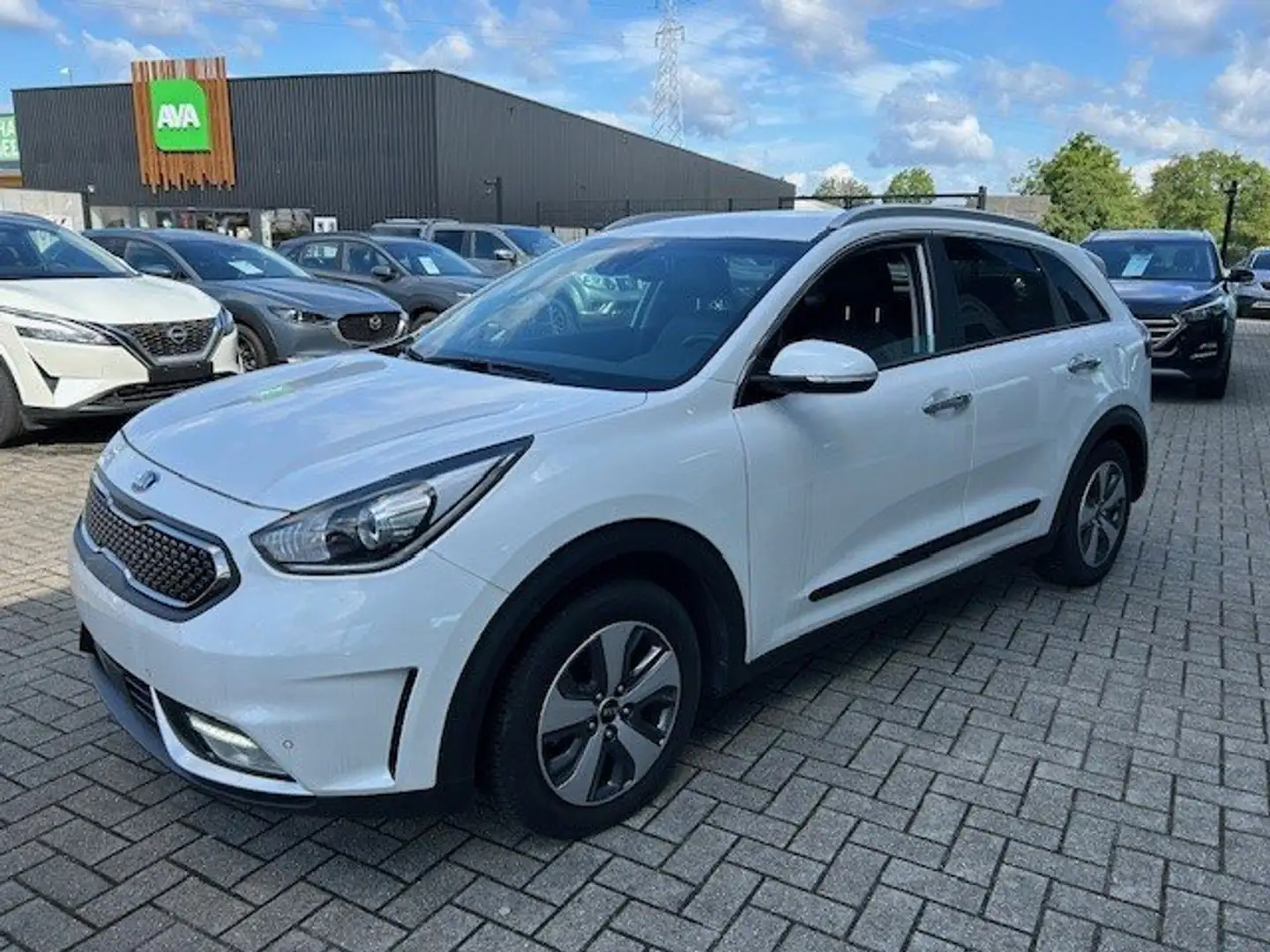 Kia Niro 1.6 GDi HEV Navi Edition DCT Blanc - 2