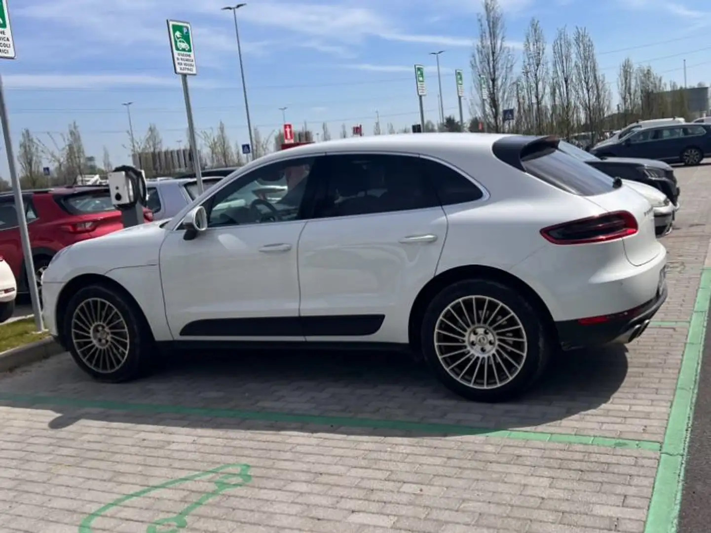 Porsche Macan Macan I 20143.0d S 250cv pdk Bianco - 2
