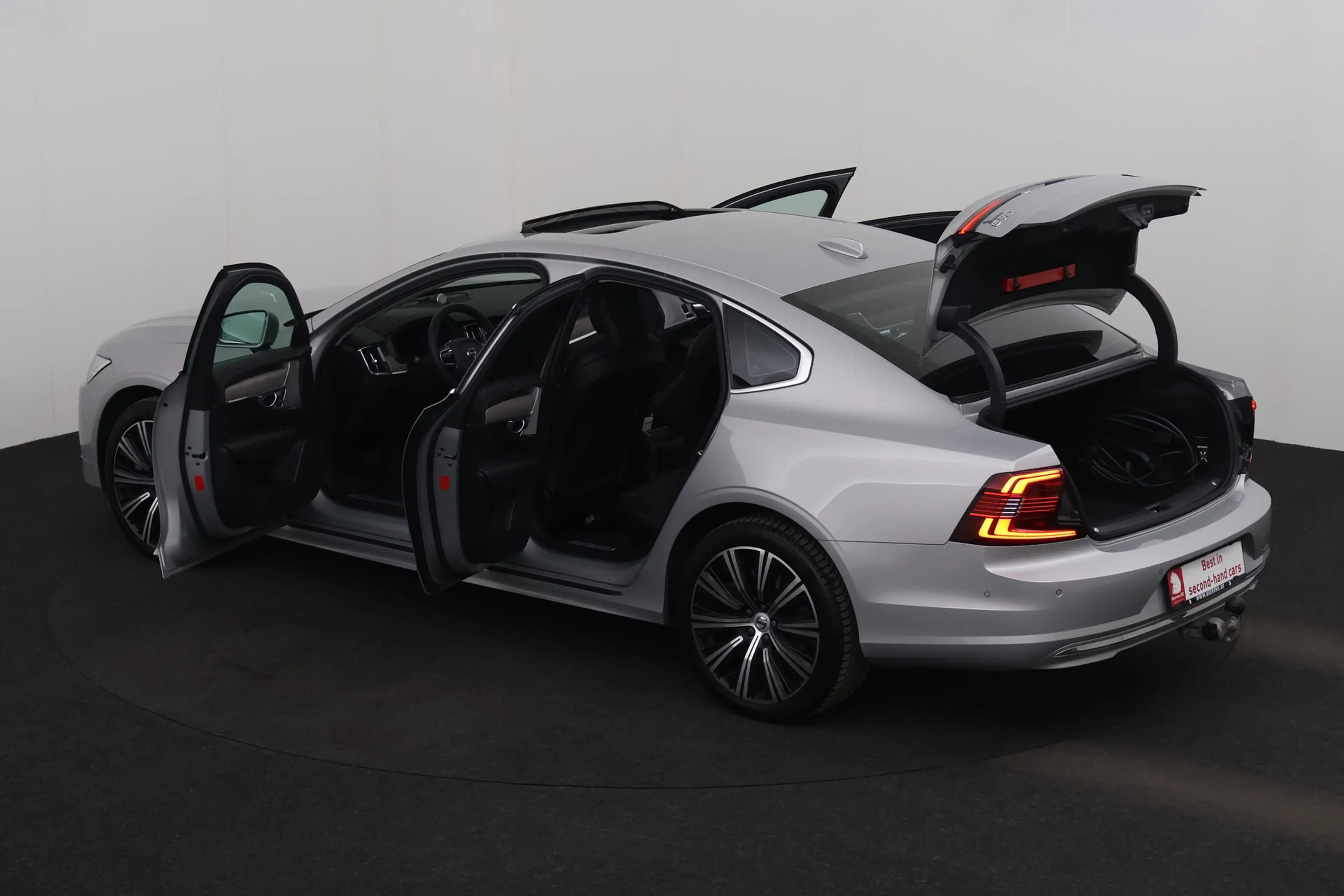 Volvo S90 2.0T8 PHEV BRIGHT ULTIMAT GEARTRONIC + GPS + LEDER — photo 8