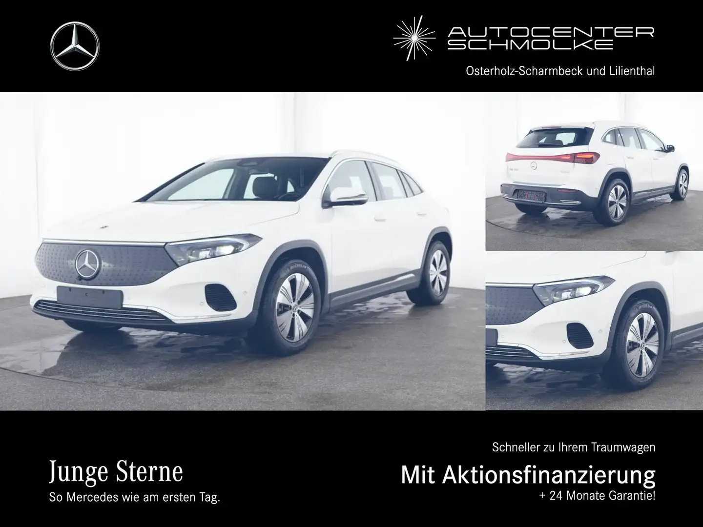 Mercedes-Benz EQA 350 EQA 350 4-M PROGRESSIVE ADVANCED*AHK*360°-KAMERA Weiß - 1