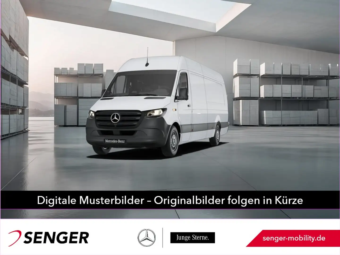 Mercedes-Benz Sprinter 317 CDI KA L4H2 Klima 360°-Kamera Navi Weiß - 1