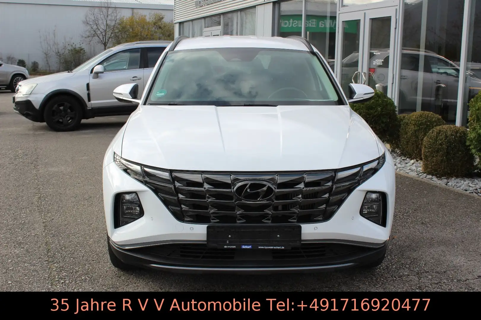 Hyundai TUCSON Trend 1.6 Mild-Hybrid 2WD, Scheckheftgep. Weiß - 2