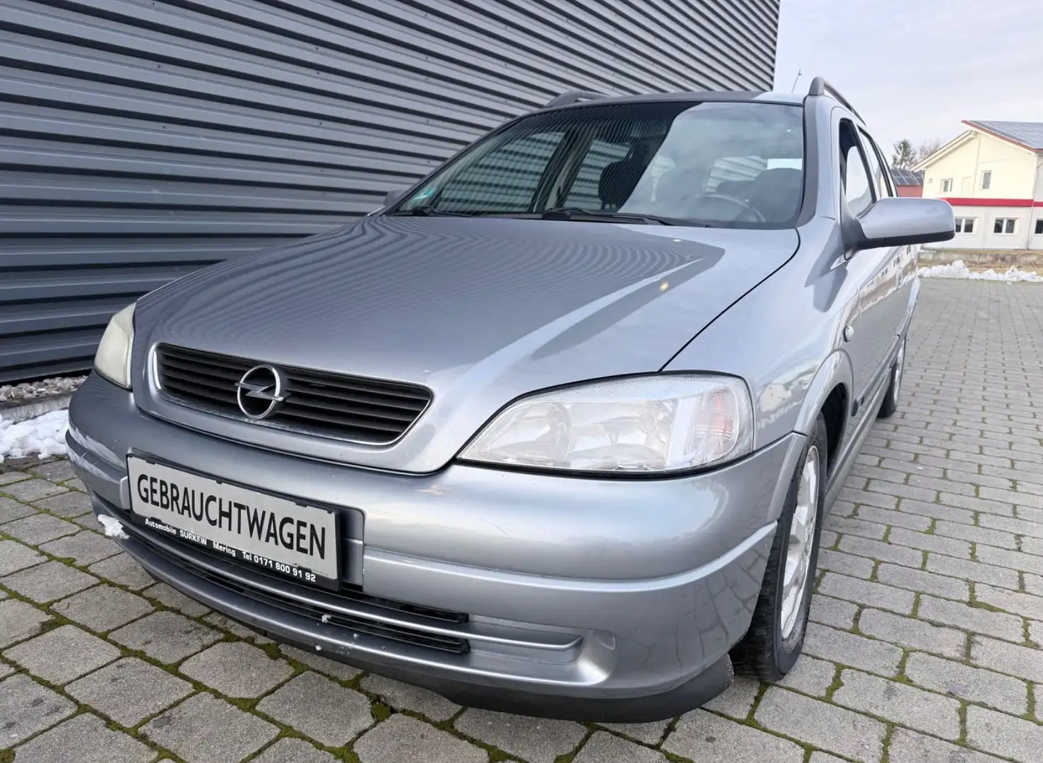 Opel Astra G 1.6 16V Njoy Caravan/Klima/TÜV:04/2026 Silber - 1