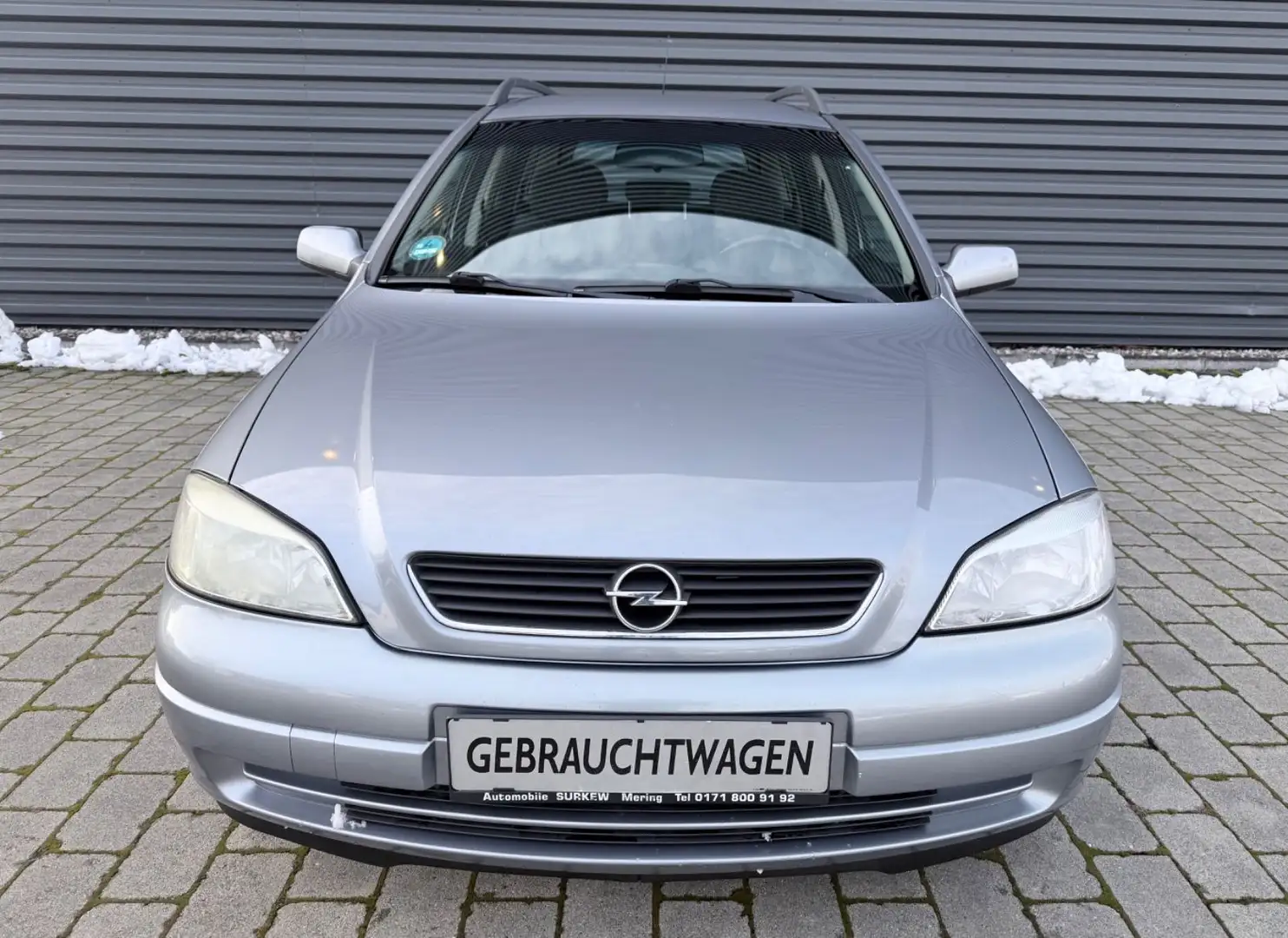 Opel Astra G 1.6 16V Njoy Caravan/Klima/TÜV:04/2026 Silber - 2