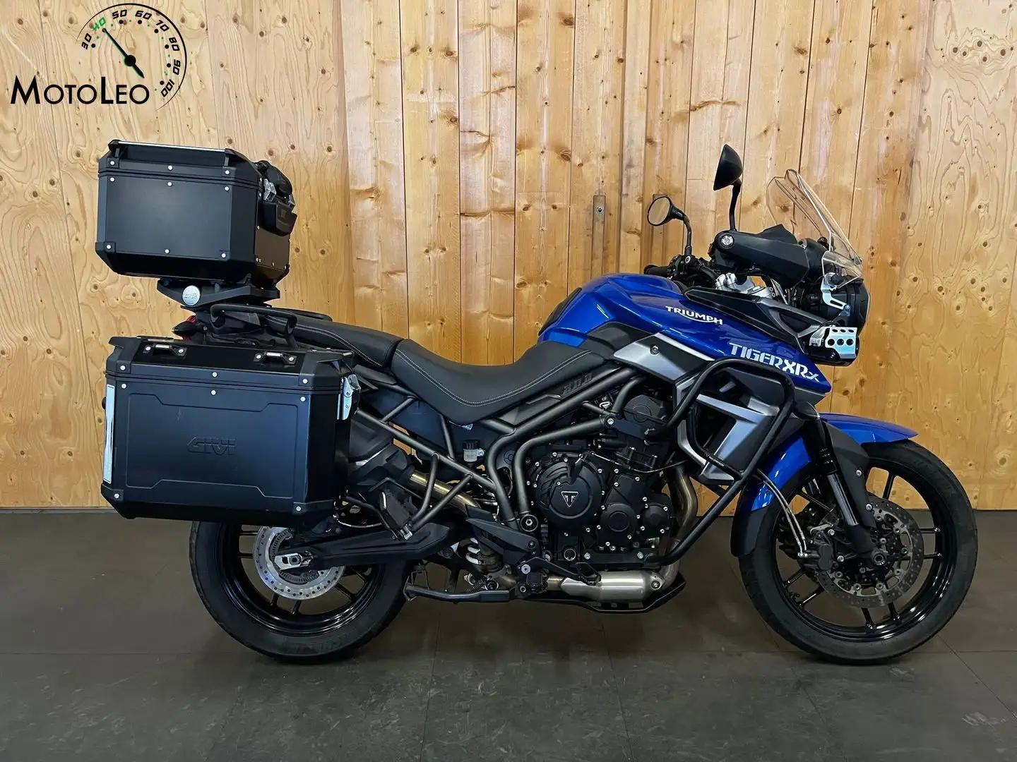Triumph Tiger 800 XRX Blauw - 1