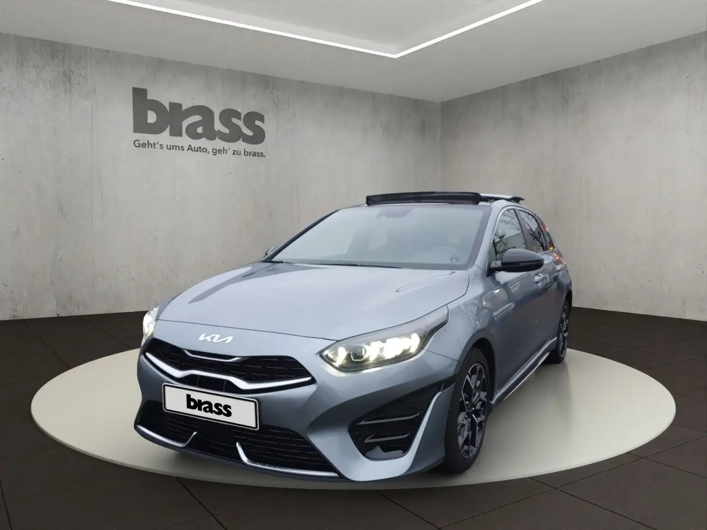 Kia Ceed / cee'd Ceed 1.6 GT Line Hybrid/Diesel elekt. Sitzeinste Silber - 1