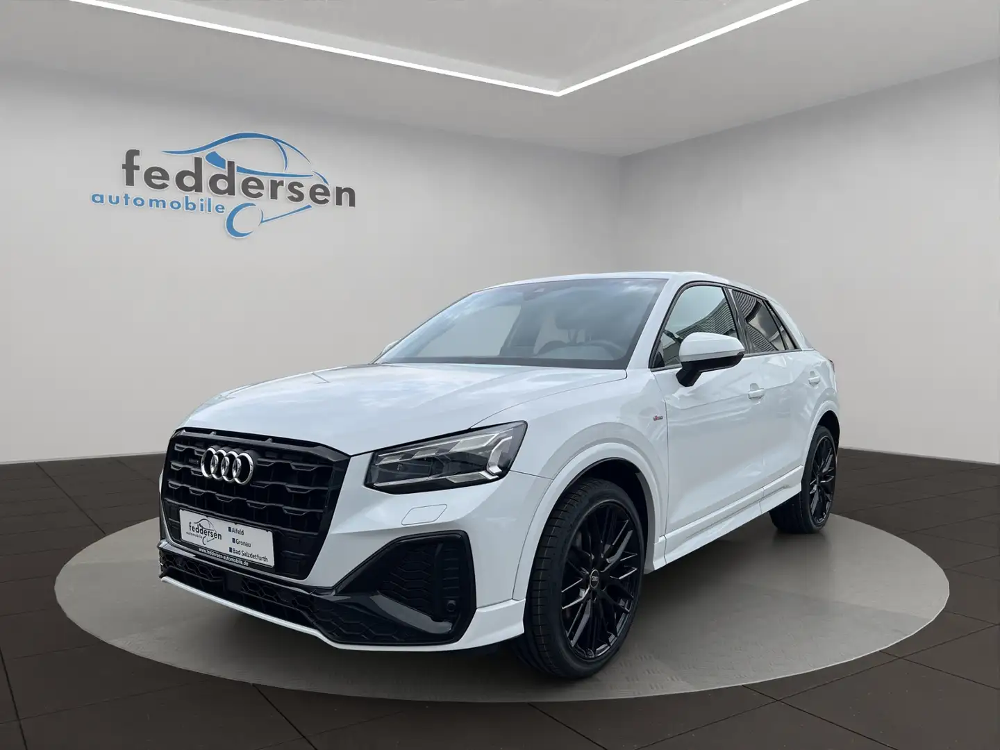 Audi Q2 S line 2.0 TDI quattro Navi LED Sitzheizung KLIMA Weiß - 2