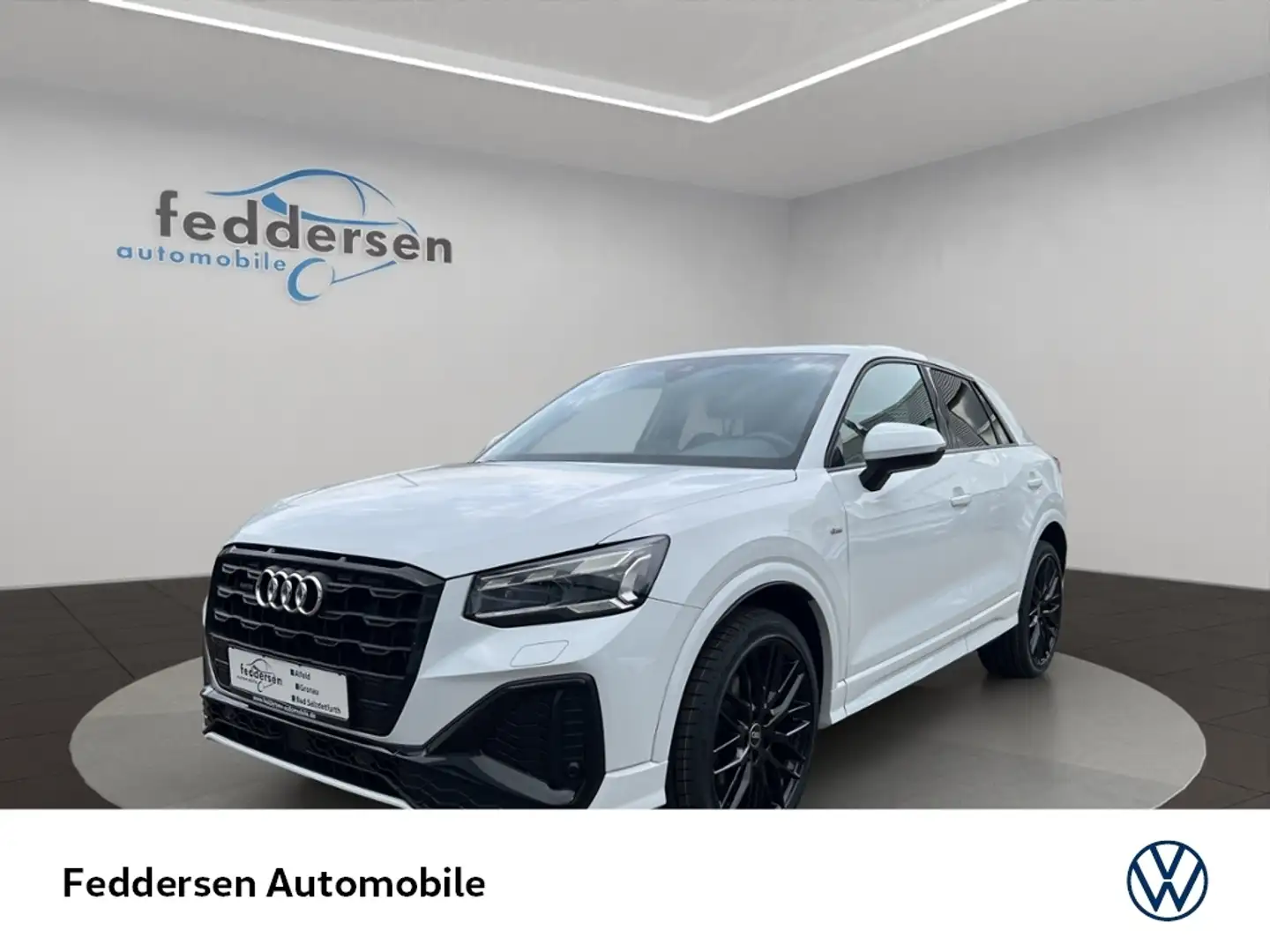 Audi Q2 S line 2.0 TDI quattro Navi LED Sitzheizung KLIMA Weiß - 1