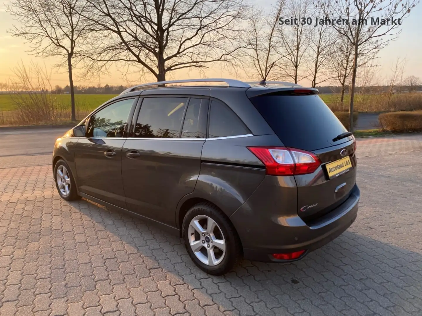 Ford C-Max Grand Titanium,7-Sitzer,SH,PDC,Kamera,Navi,Frontsc Gris - 2