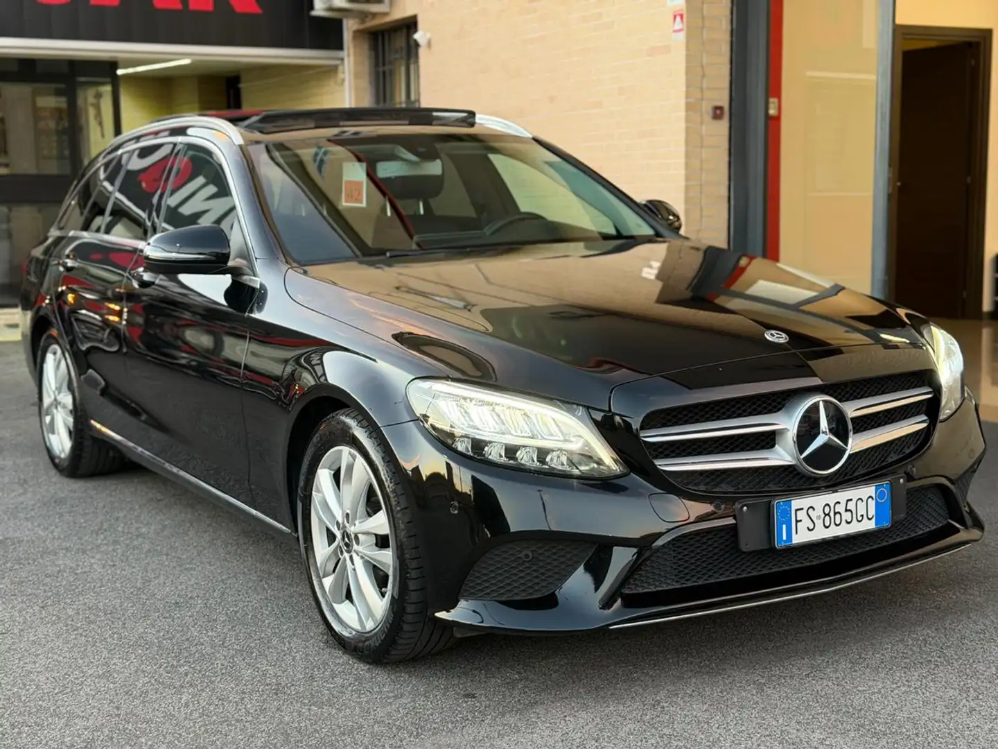 Mercedes-Benz C 220 d S.W. Auto Sport (FULL OPTIONAL) Nero - 1