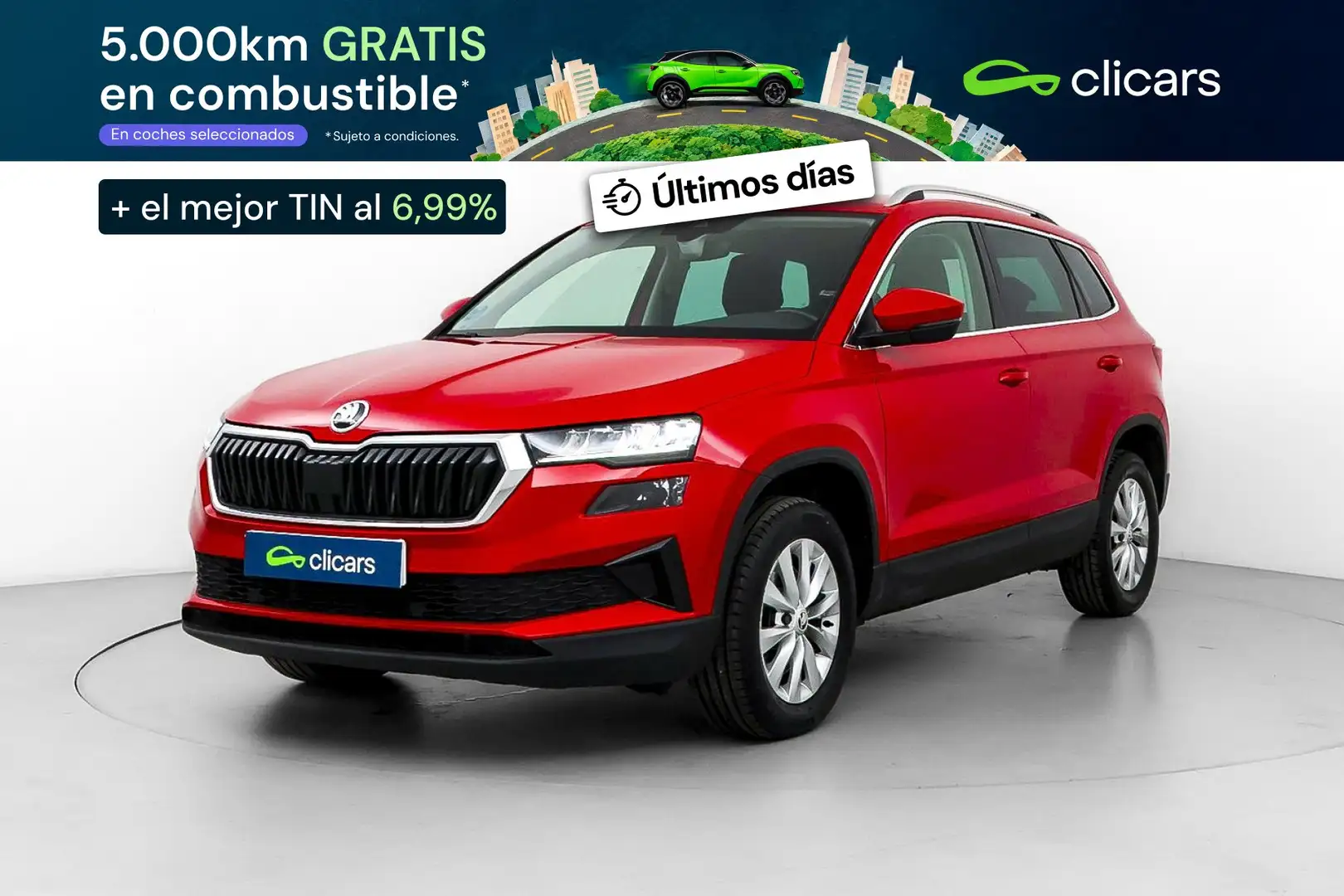 Skoda Karoq 1.5 TSI Selection ACT DSG 110KW Rojo - 1