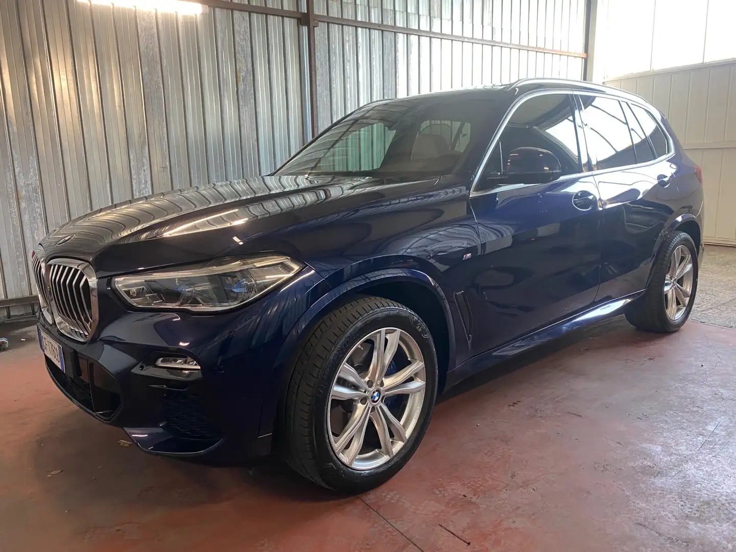 BMW X5 xDrive30d 48V Msport TETTO 7 POSTI Blu/Azzurro - 1