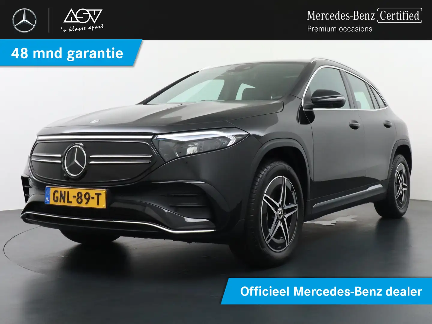 Mercedes-Benz EQA 250 250+ AMG Line 71 kWh Mercedes-Benz EQA 250+ Busine Zwart - 1