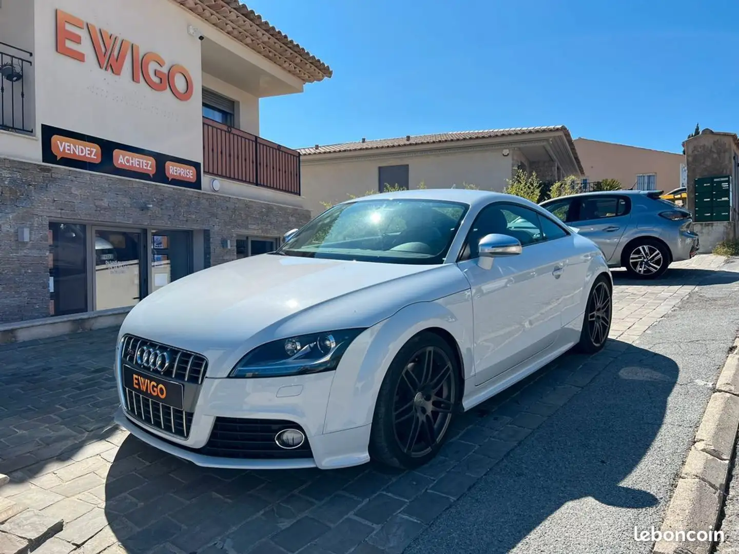 Audi TTS 2.0 tfsi 272ch s-line quattro carplay sièges type baseball full suivi à jour garantie 6 mois Blanc - 1