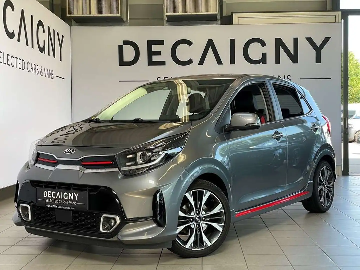 Kia Picanto 1.0 GT-Line *App Connect*Camera*Navigatie Gris - 1