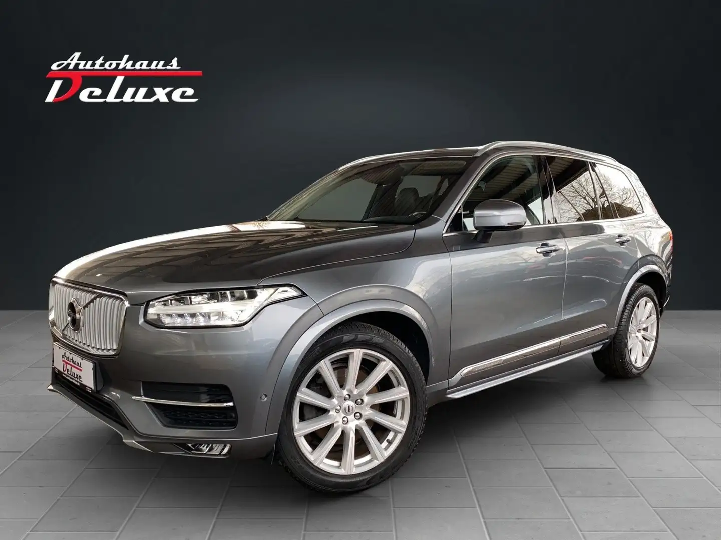 Volvo XC90 D4 INSCRIPTION NAVI-KAMERA-LEDER-ACC-LED Grau - 1