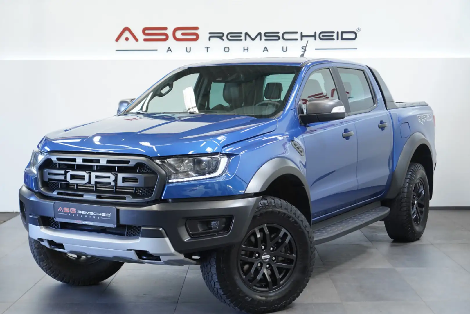 Ford Ranger Doppelkabine 4x4 Raptor *1H*Kam*AHK*Tempo Blau - 1