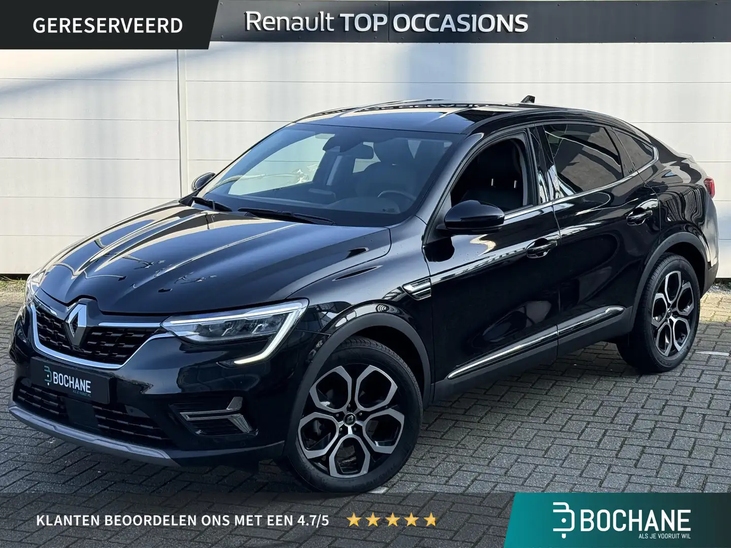 Renault Arkana 1.3 160 EDC Techno (Hoge Instap) Camera | Navigati Schwarz - 1