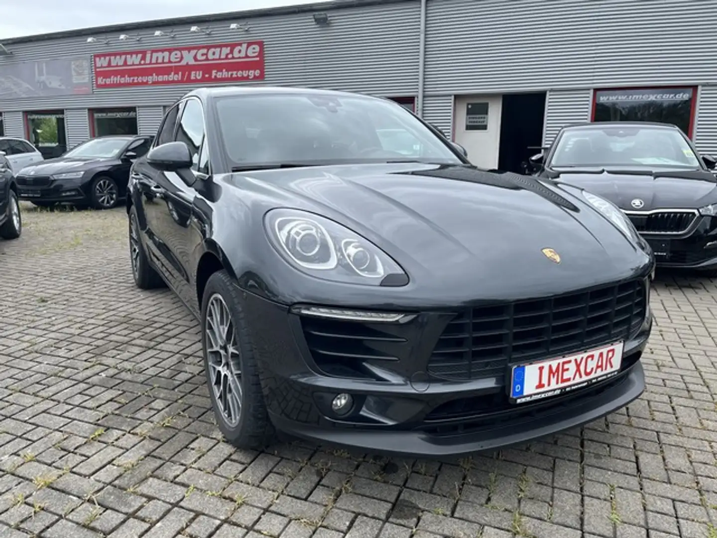 Porsche Macan S 3,0 Diesel + Panoramadach + Navigation + Kamera Grau - 1