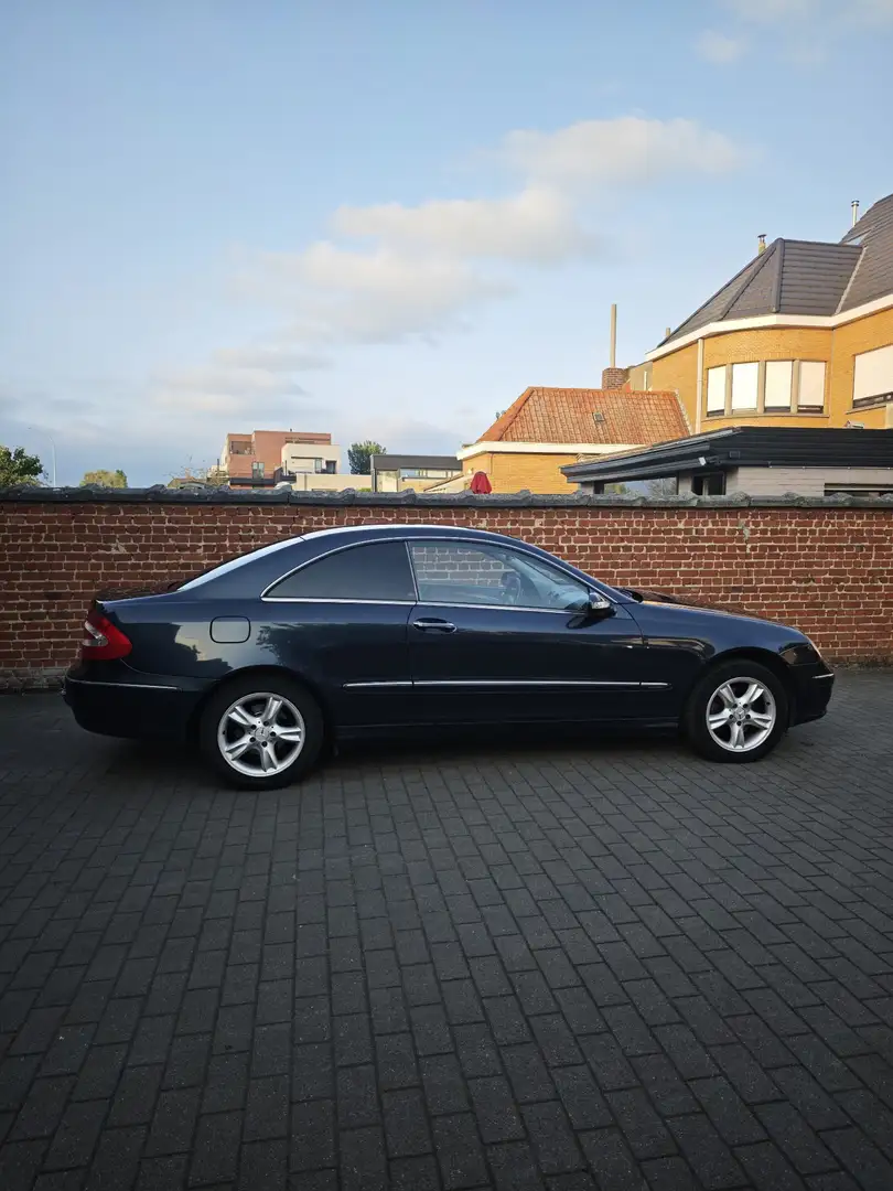 Mercedes-Benz CLK 200 Kompressor Elegance automaat benzine leder top con Bleu - 2