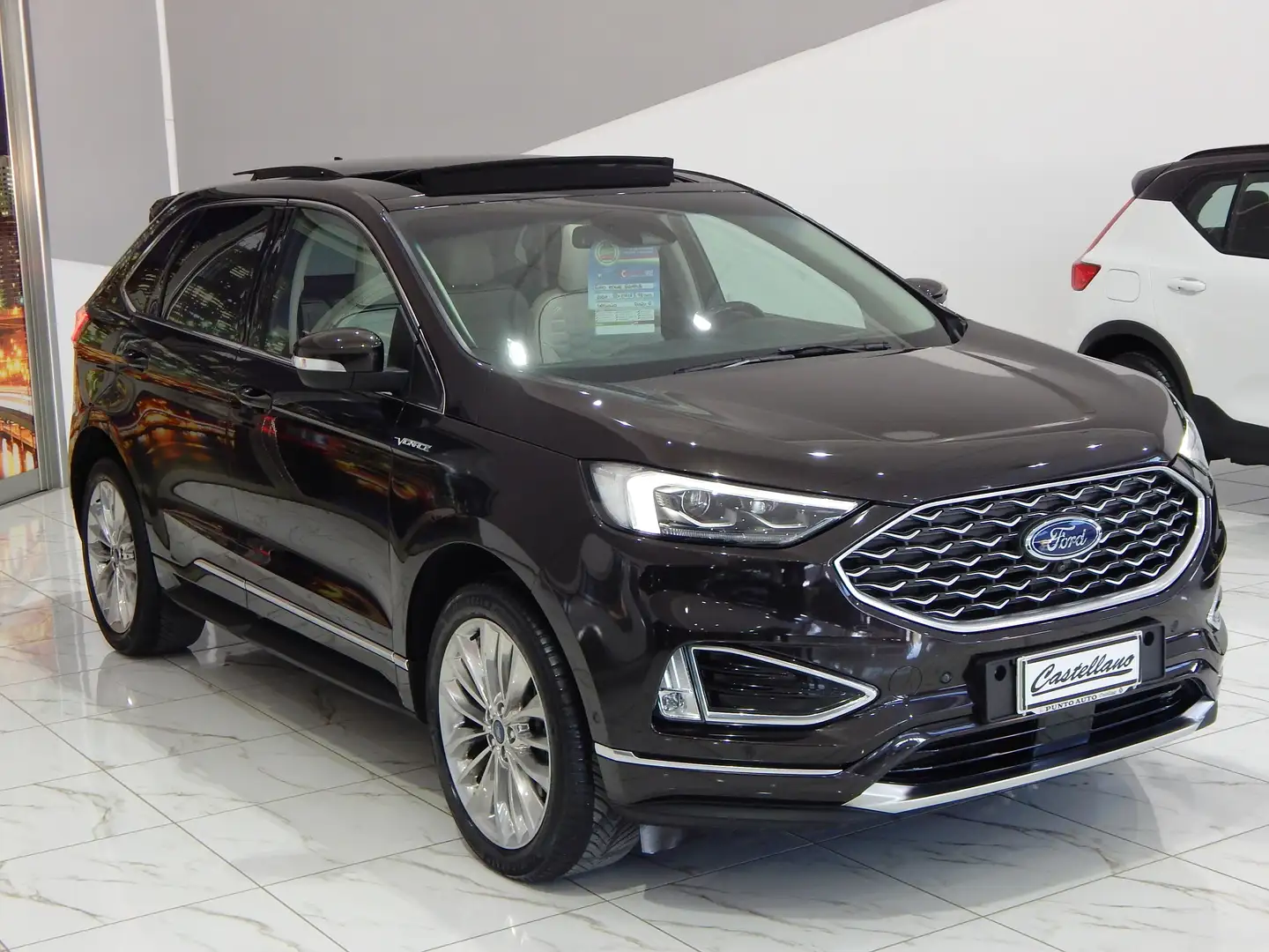 Ford Edge 2.0 ecoblue Vignale S&S TETTO-NAVI-PELLE-PARK-LED Nero - 2