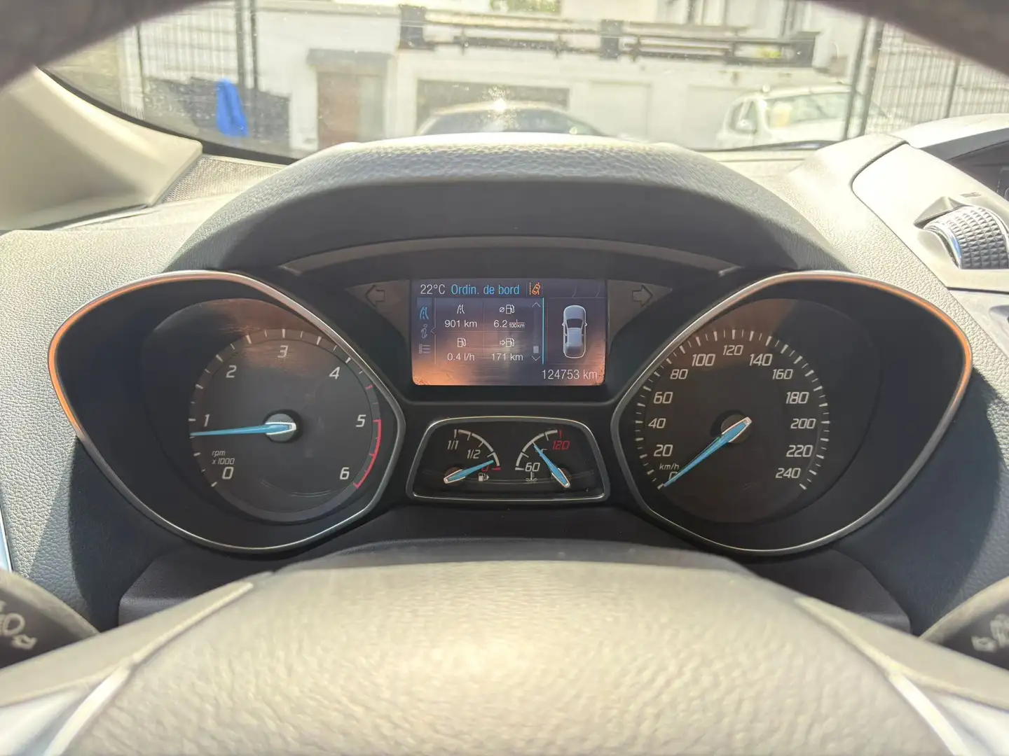 Ford Grand C-Max 2.0 TDCi ECO -GARANTIE 1AN-CLIM-GPS-CAMERA Gris - 2