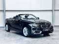 BMW 218 Luxury Line Cabriolet 218iA Noir - thumbnail 3
