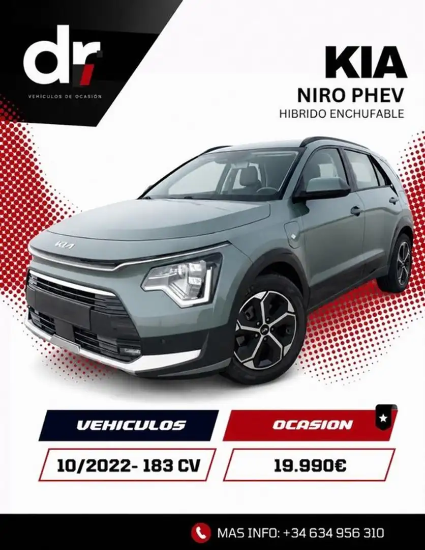 Kia Niro 1.6 PHEV Drive 183 Verde - 1